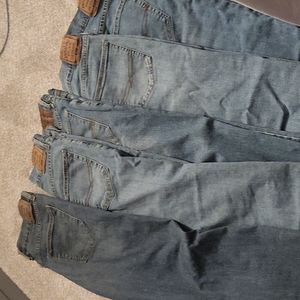 5 pair of Men's Levis jeans